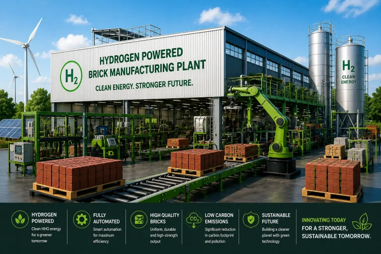Automated Hydrogen Brick Manufacturing Plant in India