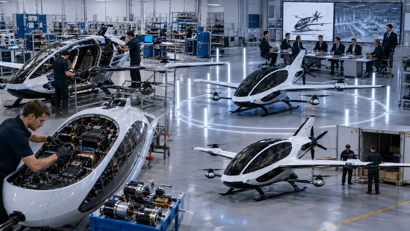 Air-Only Passenger Drone Manufacturing & Licensing Concept