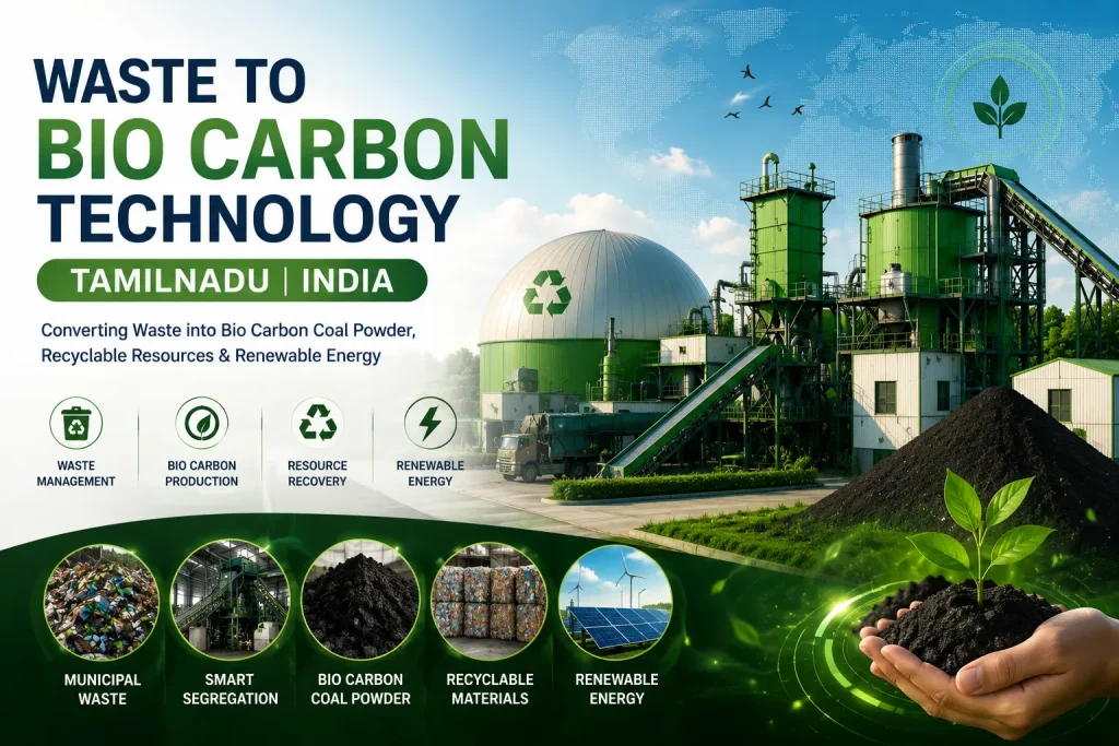 Waste to Bio Carbon Technology Tamilnadu India