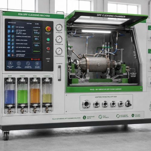 BS6 DPF Cleaning Machine
